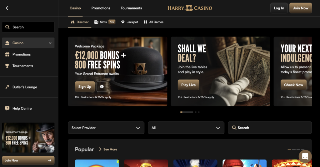 Harry Casino – De beste slots met bonuskoopfunctie bij een illegaal casino in Nederland 2