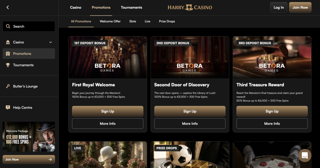 Harry Casino – De beste slots met bonuskoopfunctie bij een illegaal casino in Nederland 3