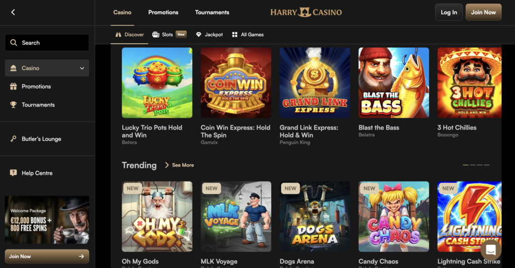Harry Casino – De beste slots met bonuskoopfunctie bij een illegaal casino in Nederland 4