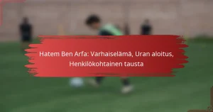 Hatem Ben Arfa: Varhaiselämä, Uran aloitus, Henkilökohtainen tausta